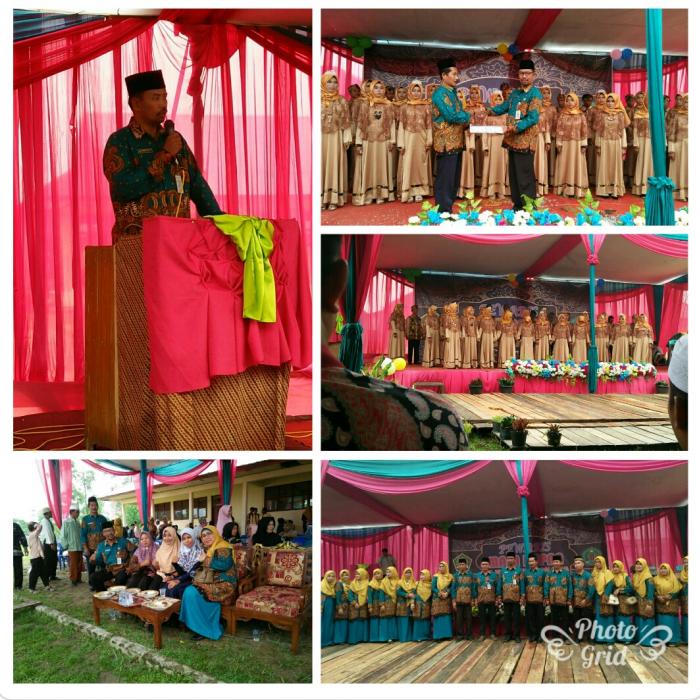 Kepala MTsN 3 Tanjab Barat Hadiri Undangan Pelepasan Siswa MA Nurul Iman Serdang