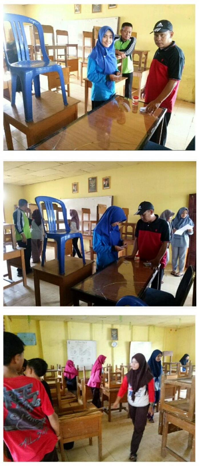 Persiapan Pelaksanaan Ujian Semester Genap TP. 2018/2019 MTsN 3 Tanjab Barat