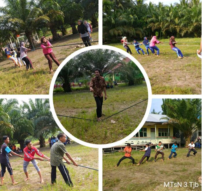 Class Meeting MTsN 3 Tanjab Barat Berakhir, Para Siswa Sangat Gembira