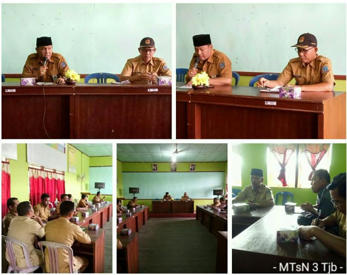 Kepala MTsN 3 Hadiri Rapat Persiapan Peringatan HUT RI Tahun Ke-74 Kecamatan Pengabuan