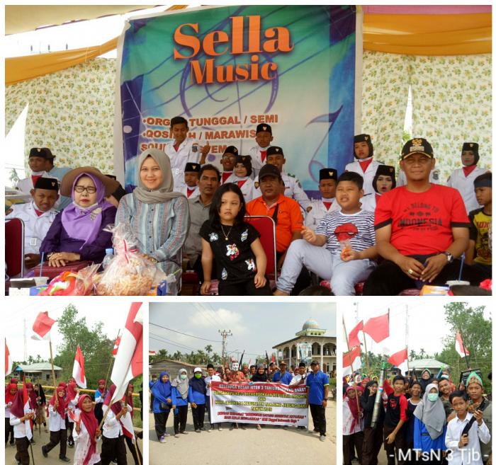 Pawai Pembanguan Kecamatan Pengabuan Berlangsung Meriah