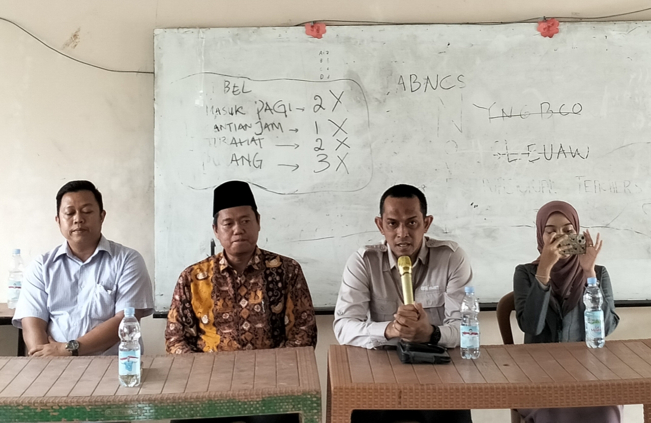 BSI KCP Kuala Tungkal Sosialisasi Byond Terbaru di MTsN 3 Tanjab Barat