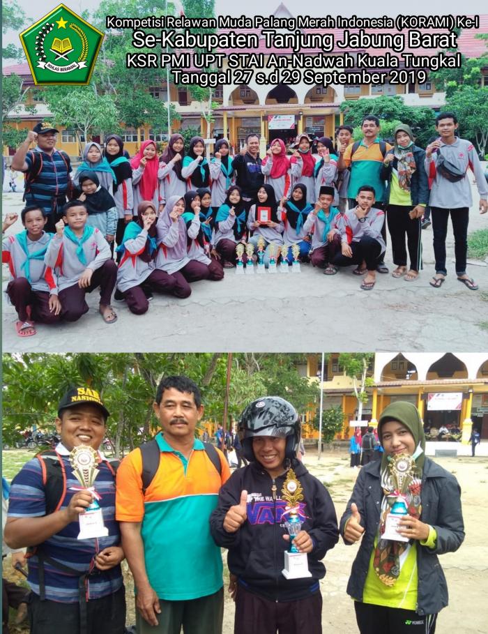 MTsN 3 Tanjab Barat Juara Umum Lomba KORAMI I STAI An-Nadwah Kuala Tungkal