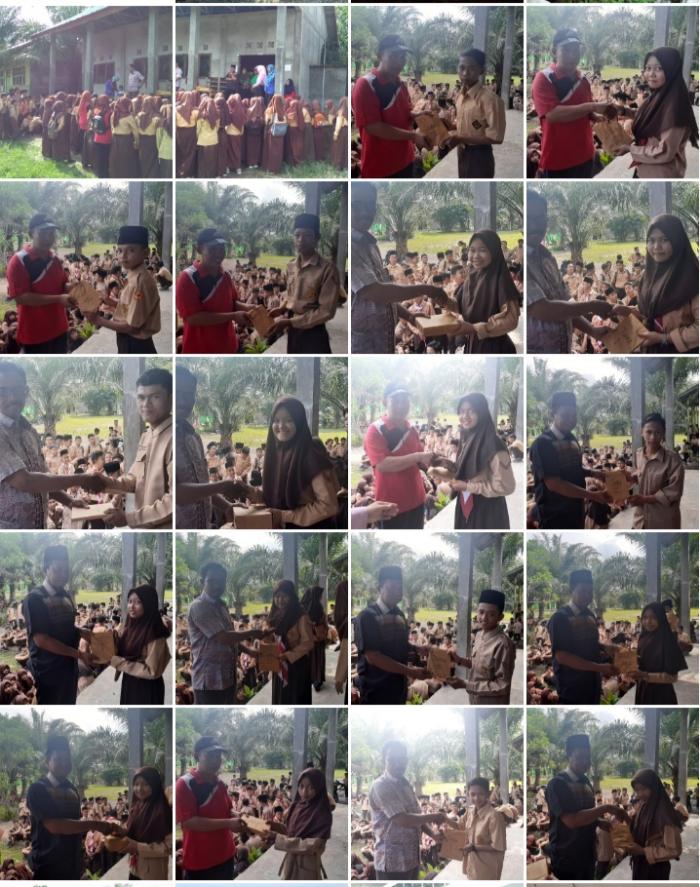 Berikut Juara Class Meeting Semester Ganjil MTsN 3 Tanjab Barat