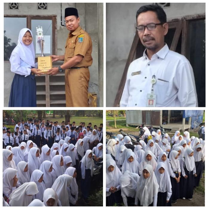 Raport Siswa MTsN 3 Tanjab Barat Diserahkan, Berikut Daftar Juaranya