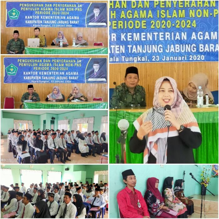 Kemenag Tanjab Barat Lakukan Sosialisasi Kepada Penyuluh Agama Islam