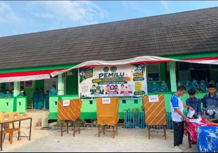 MTsN 3 Tanjung Jabung Barat Gelar Pemilihan Ketua dan Wakil Organisasi Siswa Periode 2026-2027 MTsN 3 Tanjung Jabung Barat Gelar Pemilihan Ketua dan Wakil Organisasi Siswa Periode 2026-2027
