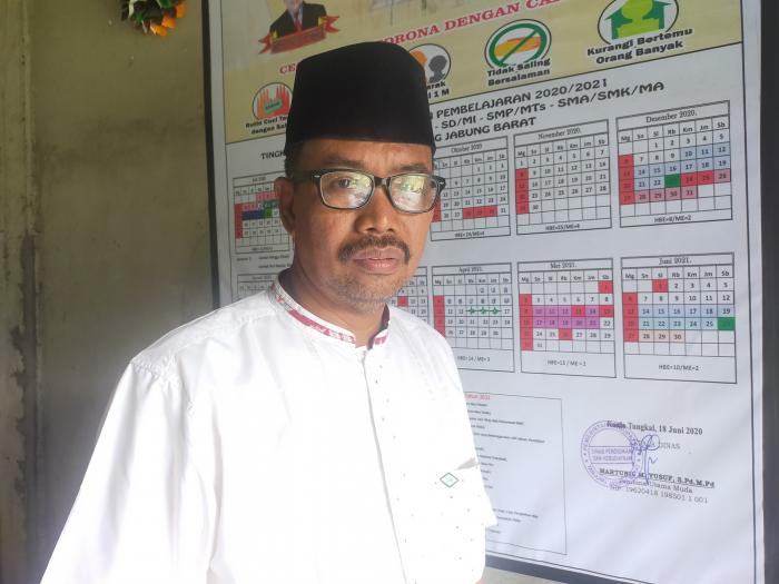 MTsN 3 Tanjab Barat Siap Laksanakan Ujian Madrasah 2021