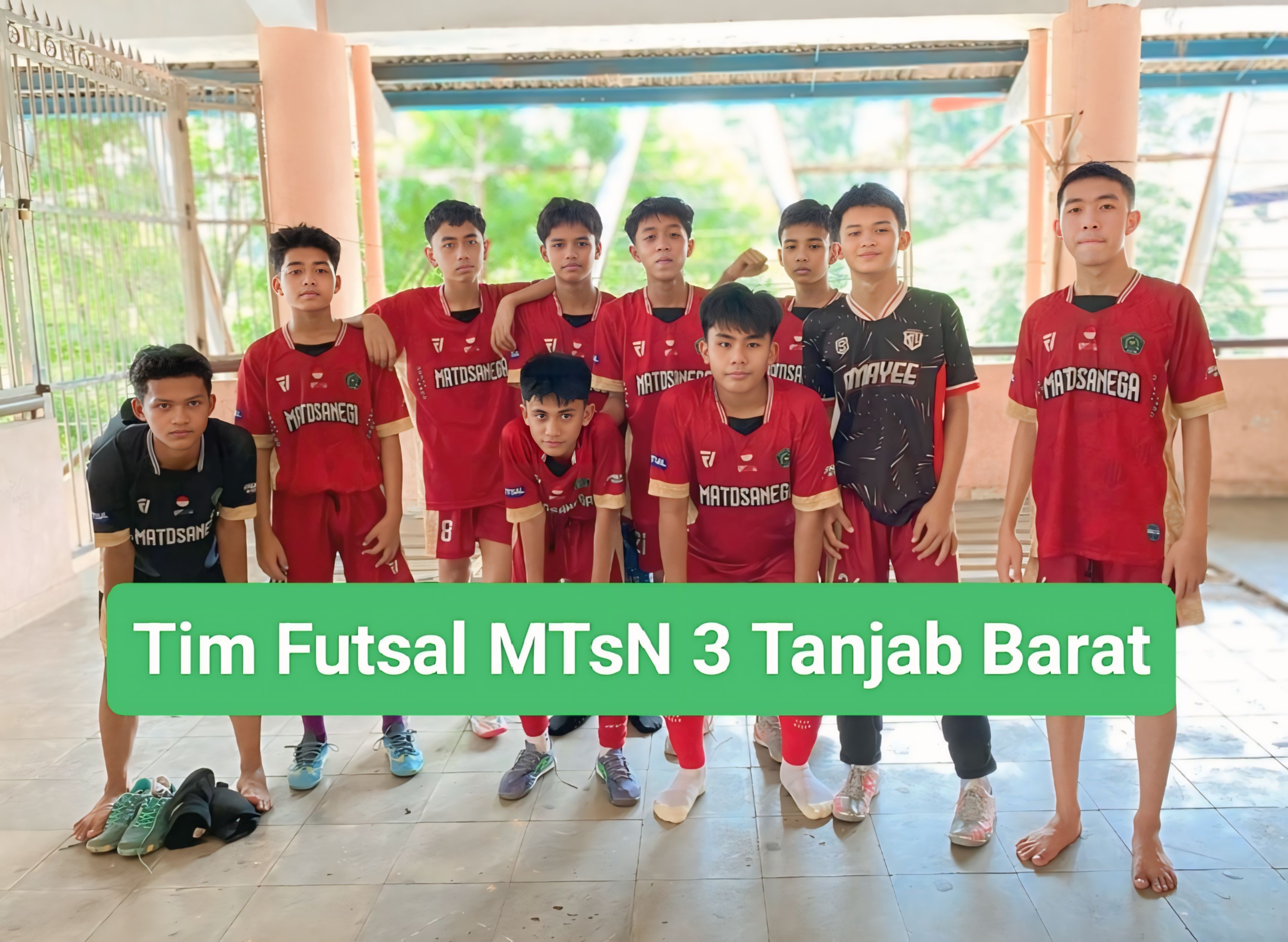 Tim Futsal MTsN 3 Tanjab Barat Kandas Di Kaki SMPN 18 Kota Jambi