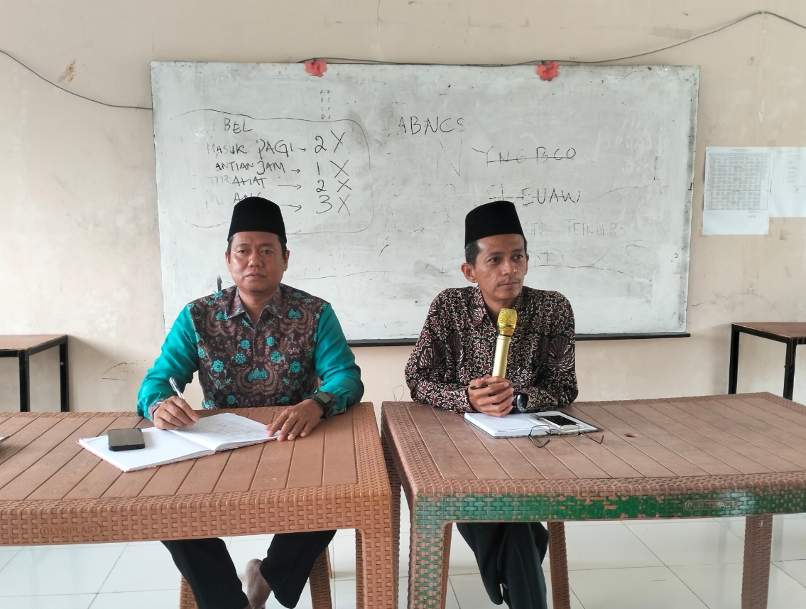 Awal Semester Genap, MTsN 3 Tanjab Barat Gelar Rapat