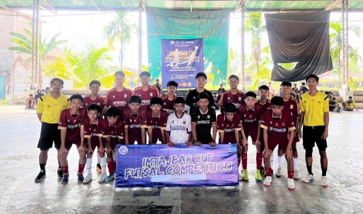 Final Imtajbar Cup Futsal Competition Jilid II: MTsN 3 TJB Akui Ketangguhan SMPN 1 A TJB