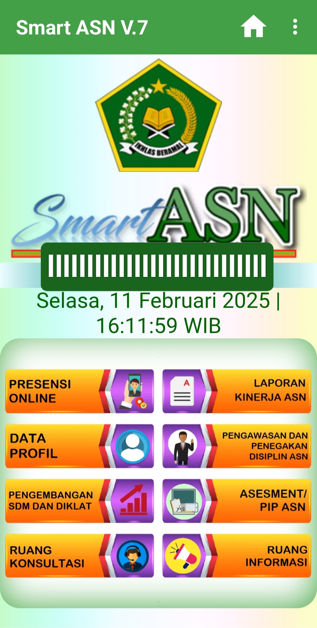 CPPPK Kemenag Se-Kabupaten Tanjab Barat 2024 Mulai Gunakan Aplikasi Smart ASN