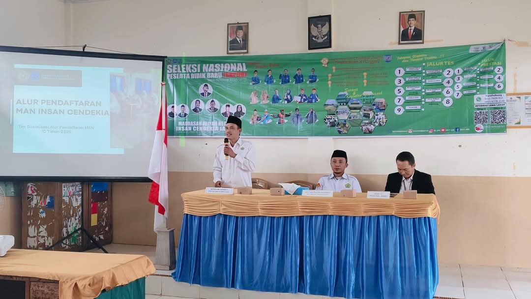 Siswa MTsN 3 Tanjab Barat Ikuti Sosialisasi MAN IC Jambi 