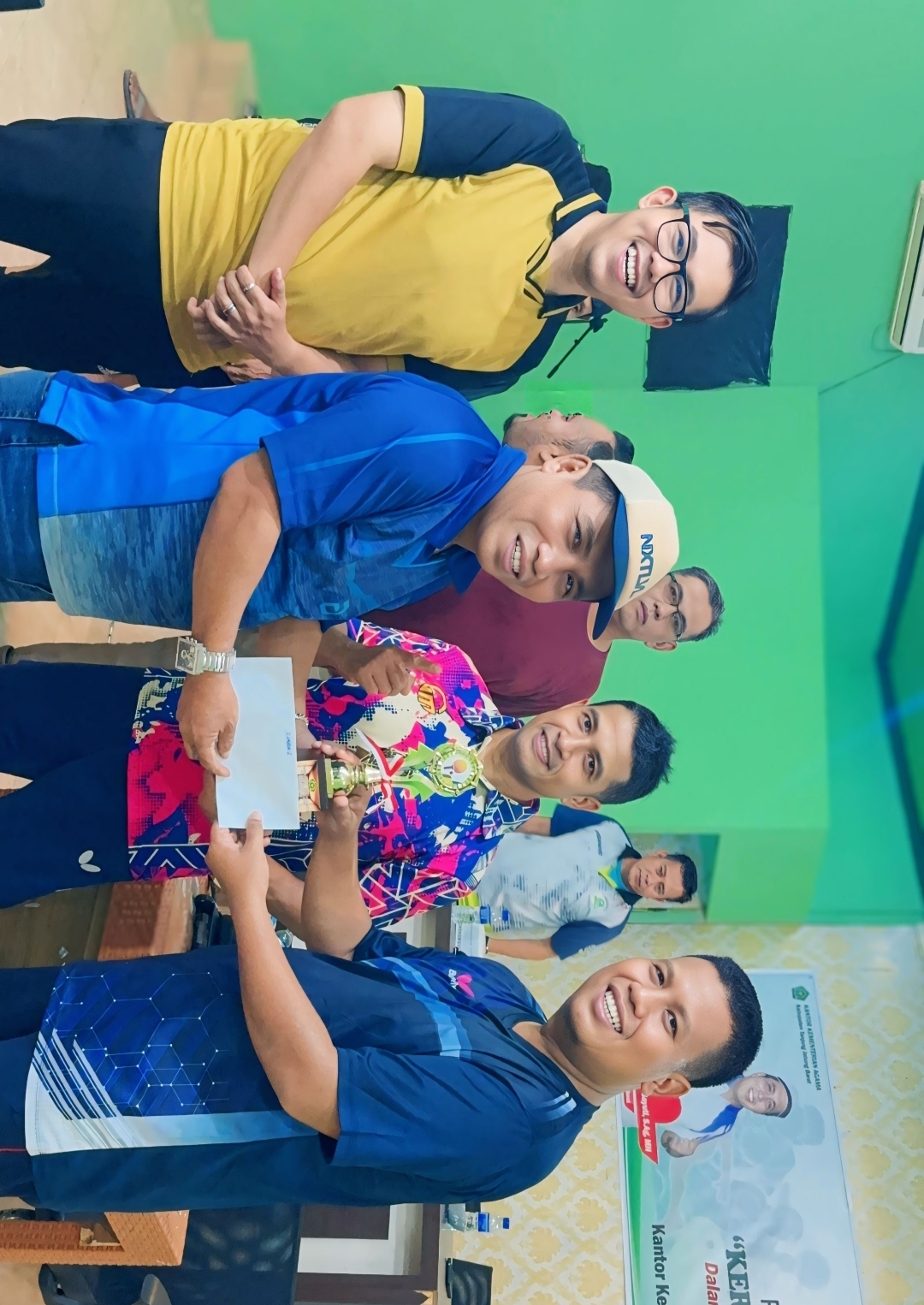 Fietra Annury, Guru MTsN Tanjab Barat Juara Tenis Meja HAB Kemenag RI ke-79 Tahun 2025 