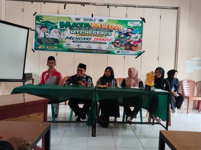 Hari Ketiga MATAMUDA MTsN 3 Tanjung Jabung Barat: Perkuat Moderasi Beragama dan Pengenalan Organisasi Madrasah Hari Ketiga MATAMUDA MTsN 3 Tanjung Jabung Barat: Perkuat Moderasi Beragama dan Pengenalan Organisasi Madrasah