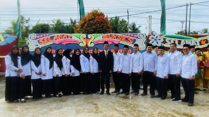 Seluruh ASN MTsN 3 Tanjung Jabung Barat Mengikuti Upacara dan Tasyakuran HAB ke-80 Kementerian Agama RI