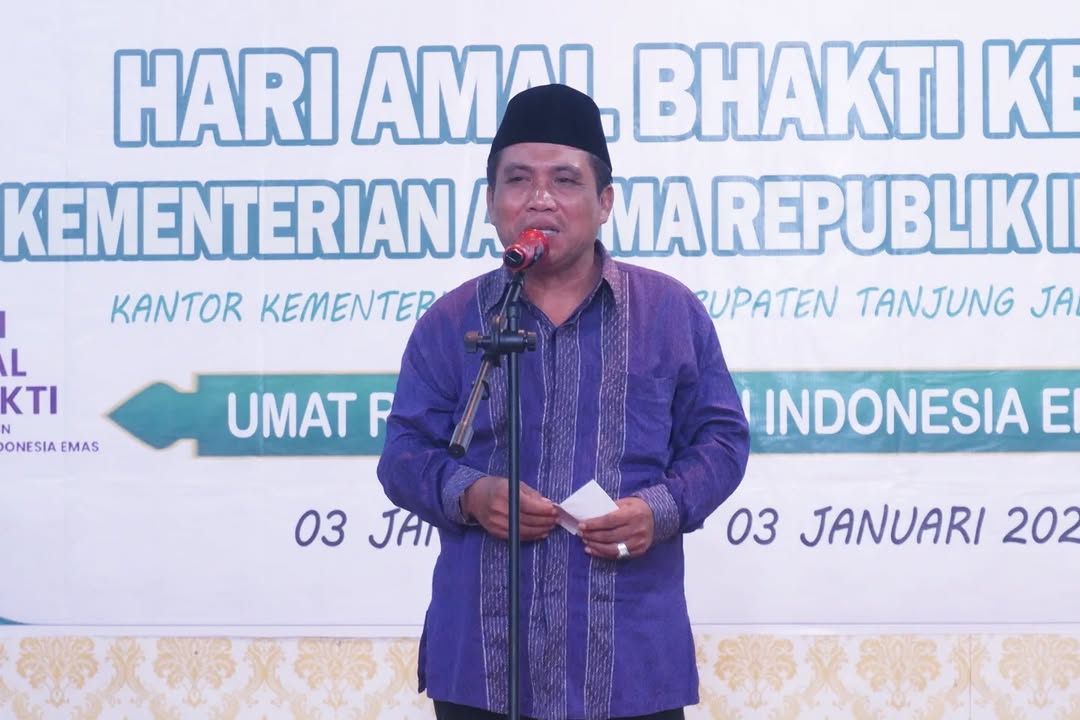 HAB Kemenag RI Ke-79, Kemenag Tanjab Barat Adakan Tasyakuran
