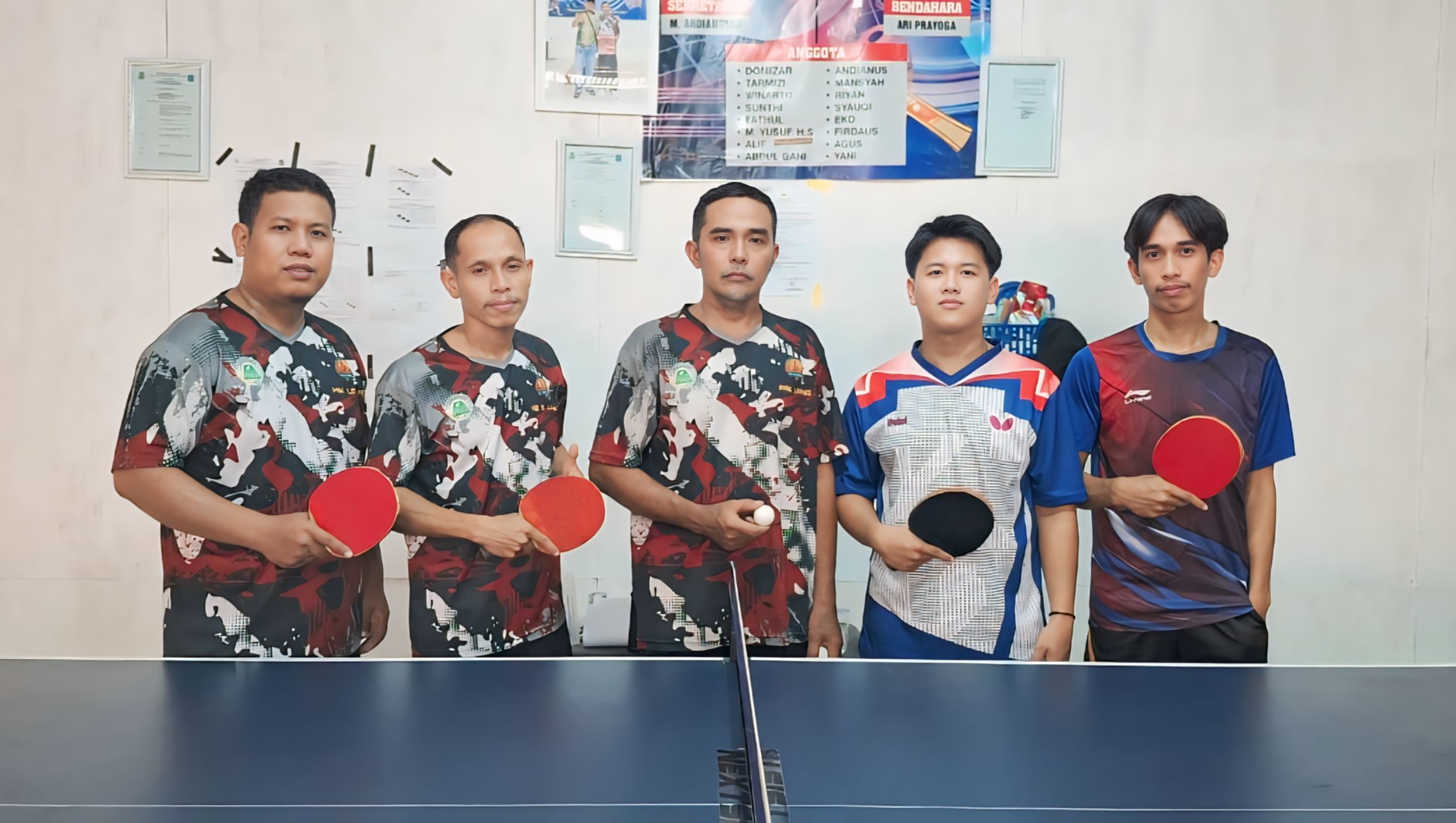 Guru MTsN 3 Tanjab Barat Ikuti Turnamen PTM Pasar Sayur Cup I Tebing Tinggi 2025